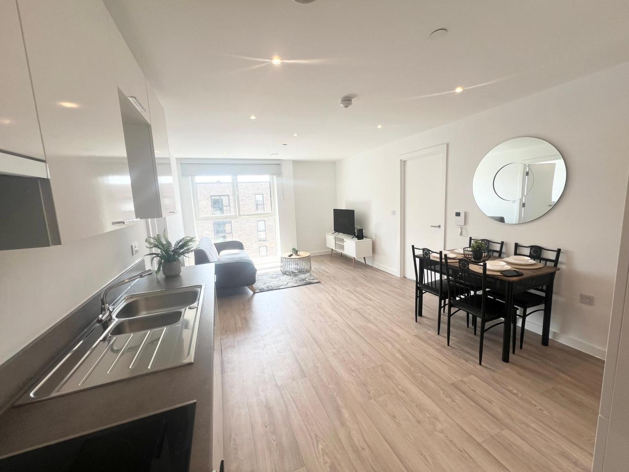 מנצ'סטר Lovely 2 Bedroom Apartment מראה חיצוני תמונה